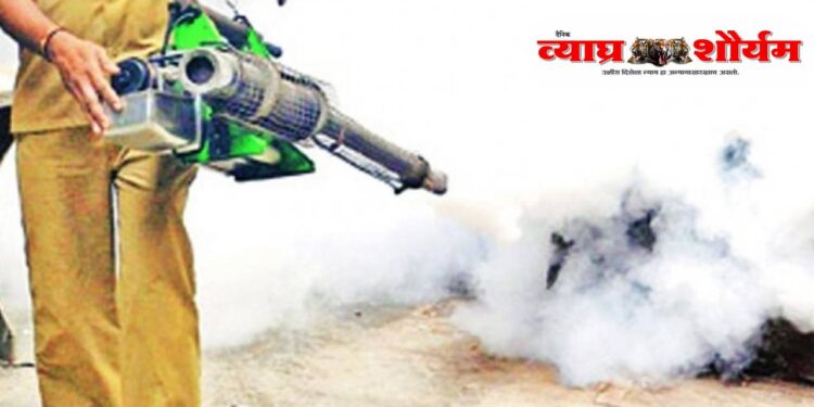 विवरे येथे डासांची फवारणी करण्याची नागरिकांची मागणी