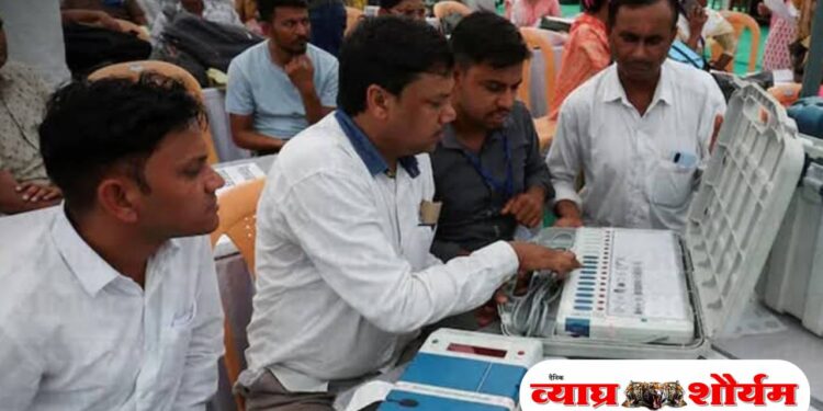 पोस्टल बॅलेट मोजणी संपल्यानंतरच सुरू होणार ईव्हीएम मतमोजणी – निवडणूक आयोगाचा निर्णय