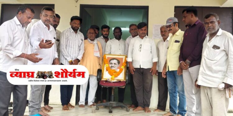 जामनेर तालुक्यात सेवा पंधरवडा कार्यक्रमानिमित्त पंडित दीनदयाळ उपाध्याय जयंती साजरी