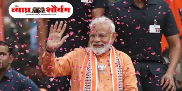 मध्य प्रदेशात पंतप्रधान मोदींचा ७५ वा वाढदिवस साजरा
