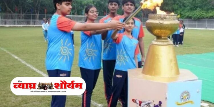 खेळात चांगली कामगिरी करुन पदके मिळावा- प्राचार्य देबाशीष दास