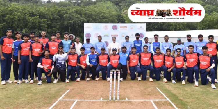 अनुभूती निवासी स्कूलला १९ वर्षाखालील महाराष्ट्र क्रिकेट संघाच्या निवड चाचणीच्या सामन्यांना सुरवात