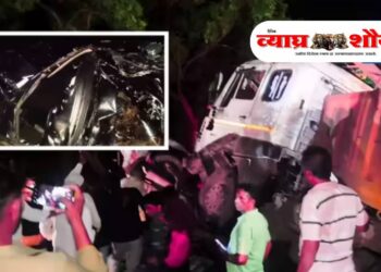 छत्रपती संभाजीनगरात भीषण अपघात