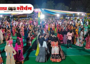 पोदार इंटरनॅशनल स्कूल, अकलूड येथे दांडिया नाईटचे उत्साहपूर्ण आयोजन