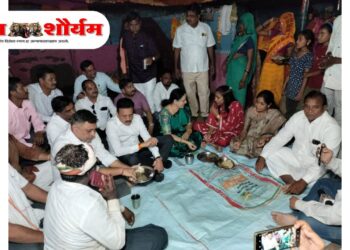 जलसंपदामंत्री गिरीश महाजनांची यावल तालुक्यात आदिवासीसमवेत दिवाळी