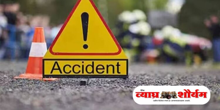 सिल्व्हर फाटा येथे भीषण अपघात – तरुणाचा जागीच मृत्यू