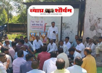 सांगवी येथे ग्रामसभेत गाव कृती आराखड्यास मंजुरी