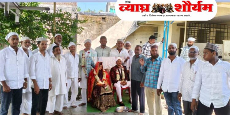 कोरपावलीत साखरपुड्याच्याच कार्यक्रमात संपन्न साधा विवाह