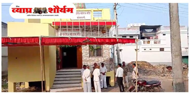 कोरपावली येथील मल्हारी महात्म सप्ताहास प्रारंभ