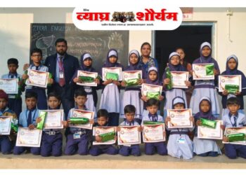 ज़िकरा इंग्लिश मिडीयम स्कूलमध्ये बालदिन उत्साहात साजरा