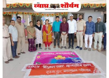 जामनेर बसस्थानकात बाळासाहेब ठाकरे स्वच्छता अभियान उत्साहात संपन्न