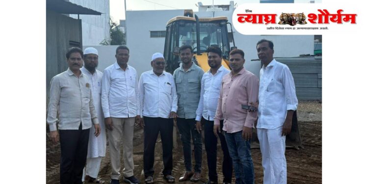 नगरात नवी विकासकामांची सुरुवात