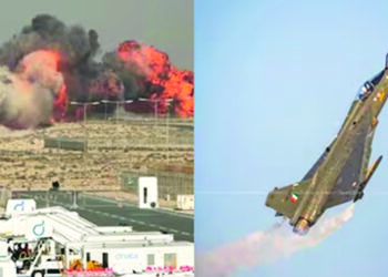 दुबई एअर शोमध्ये भारतीय तेजस MK-1 विमान कोसळले; घातपाताच्या शक्यतेचीही तपासणी