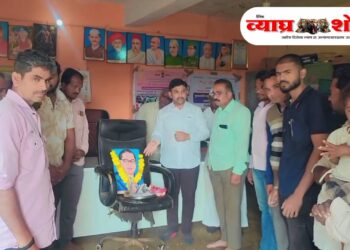 नाचणखेडा ग्रुप ग्रामपंचायतीत डॉ. बाबासाहेब आंबेडकर महापरिनिर्वाण दिनानिमित्त अभिवादन कार्यक्रम