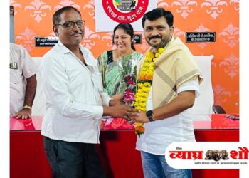 विवरे खुर्द येथे प्रभारी सरपंचपदी संदीप पाटील यांची निवड